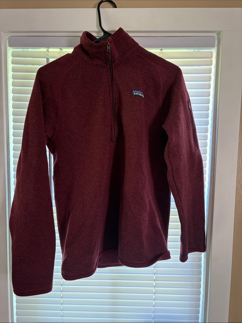 Patagonia Women's Half-Zip Fleece Pullover - Wine